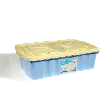 Контейнер д/хранения пластм.Детский на колесиках 600х400мм, выс.170мм арт.300 ("Полимербыт") *1/6