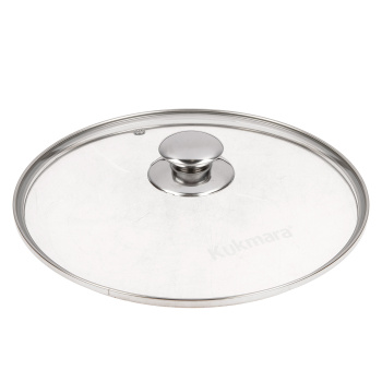 Кастрюля алюм. литая а/приг. Kukmara "Мраморная" кофейн "жаровня" 3,0л Стекл.кр. жмк32а (Кукмор)*1/5