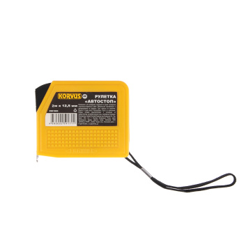 Рулетка 2м х12,5мм пластм.корпус "автостоп" T4P (арт.2501002) *1/12/240