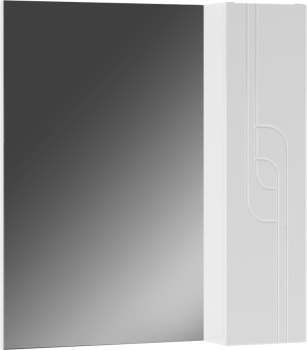 Шкаф-зеркало 14.8х60.1х68.4 см, Домино Лилия 60, левый/правый