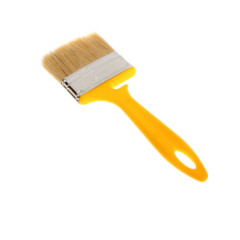 Кисть "Эмали" 70*12 желт.пласт.ручка (Акор) *10/100