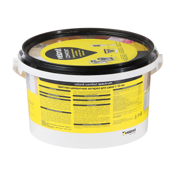 Затирка для швов Vetonit Spectrum, 2 кг, цементная, серый