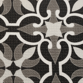 Коврик для ванной ПВХ шир. 65см х12м "V-line" Фотопечать "Дамаск" *12