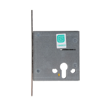 Замок врезной КОРПУС цил.механизм,хром 3201 Гардиан *1/15