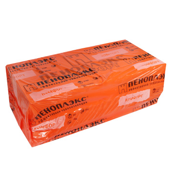 Пенополистирол 20х1185х585 мм, экструдированный, Пеноплэкс Комфорт С, 13.86 м²