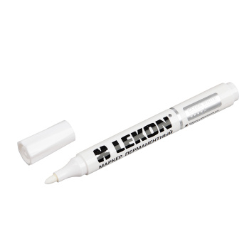 Маркер строительный перманентный белый (набор10 шт) арт.012393 LEKON EXTRA WHITE *1/12/144 Маркер строительный перманентный белый (набор10 шт) арт.012393 LEKON EXTRA WHITE *1/12/144