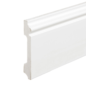 Плинтус напольный Солид 1 UHD 01, 2 м, 80 мм, белый Плинтус напольный Солид 1 UHD 01, 2 м, 80 мм, белый