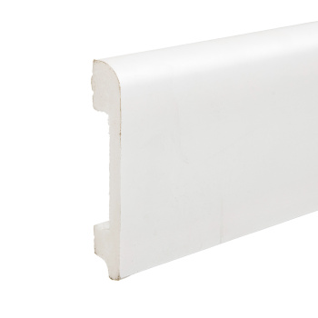 Плинтус напольный Солид 1 UHD 05, 2 м, 80 мм, белый Плинтус напольный Солид 1 UHD 05, 2 м, 80 мм, белый