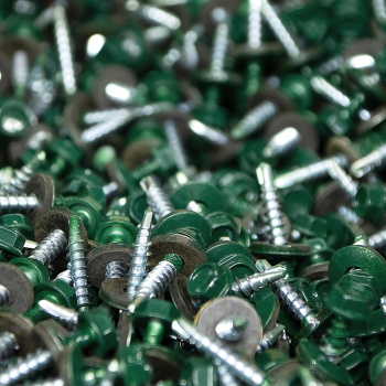 Саморез кровельный 4.8х29 мм BROZEX, RAL 6005, оцинкованная сталь