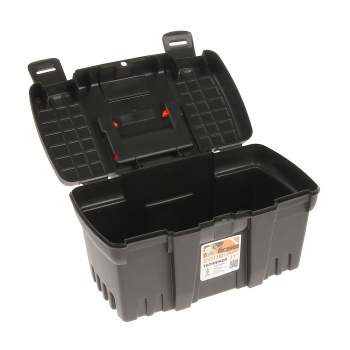 Ящик д/инструмента пластм. "Blocker Techniker 11" черный/оранжевый BR3746ЧР *1/16 Ящик д/инструмента пластм. "Blocker Techniker 11" черный/оранжевый BR3746ЧР *1/16