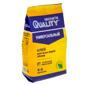 Клей для обоев Quality, универсальный, 28-36 м², 200 г