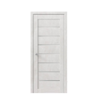 Комплект ЦАРГИ Санторини Бетон белый 900 мм экошпон (дверь+погонаж+защелка магнит+ручка+петли) *1