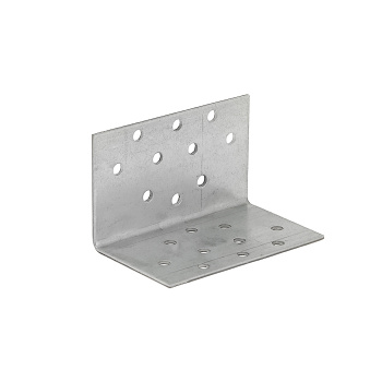 Уголок крепежный равносторонний  50х50х80х2мм KUR-50х80 *100