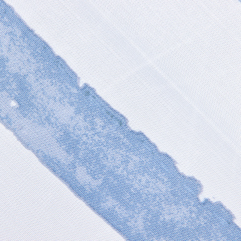 Штора для ванной V-line Акварельные полосы, 180х180 см, полиэстер, с кольцами