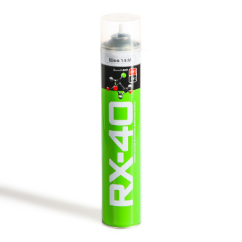 Пена монтажная бытовая 600 мл Tegra RX-40, всесезонная