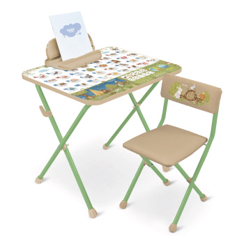 Комплект детской мебели: Стол выс.58см+стул с мягк.сид..выс.32см+Пенал "Азбука-2" КП2/А2 (Ижевск) *1 Комплект детской мебели: Стол выс.58см+стул с мягк.сид..выс.32см+Пенал "Азбука-2" КП2/А2 (Ижевск) *1