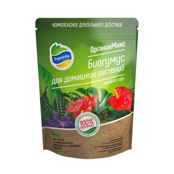 Биогумус для домашних растений Organic Mix, 1.5 л Биогумус для домашних растений Organic Mix, 1.5 л