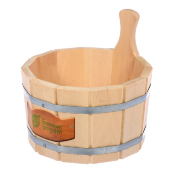 Ушат "шайка" 5 л, липа, "Банные штучки"/1