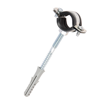 Хомут металлорезиновый с дюбелем и шурупом Ø 38-43 мм 1-1/4" СТМ CHSR0114 *1/90