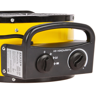 Пушка тепловая электрическая  3кВт 250м3/ч S-30м2 керамический 220В ZPK-30R ZERTEN  *1