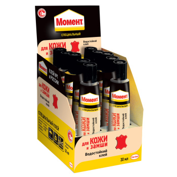 Клей Момент для кожи и замши, 30 мл, контактный