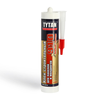 Жидкие гвозди 440 г TYTAN 910, для панелей и молдингов, водный, белый