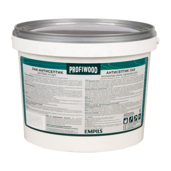 Лак акриловый для бань и саун 2,5 кг PROFIWOOD *1/4/252