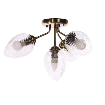 Люстра N5121/4 АВ Е27 4*40Вт ( h=325; d=560)  VERNER LIGHTING *1 Люстра N5121/4 АВ Е27 4*40Вт ( h=325; d=560)  VERNER LIGHTING *1