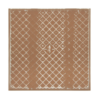 Керамогранит 1.58 м² Cersanit Oriental А16145, 420x420x8 мм, матовый, белый