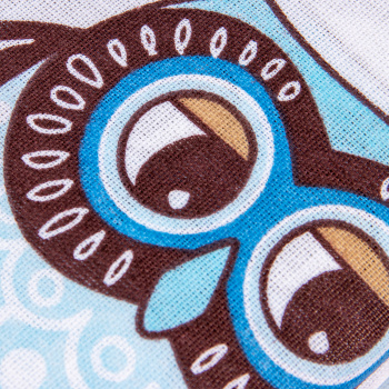 Постельное белье 1,5сп бязь Василиса 7184/1 Совушки нав70*70,пр150*214 *1/6