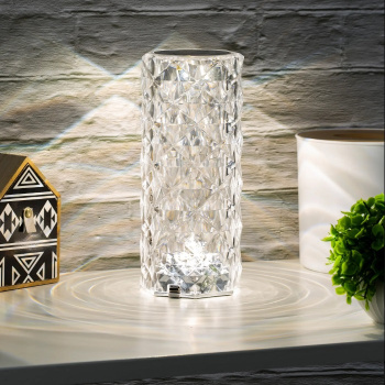 Светильник настольн. Старт Crystal Rosei (светодиодный 5Вт) белый 220В*1/20 Светильник настольн. Старт Crystal Rosei (светодиодный 5Вт) белый 220В*1/20