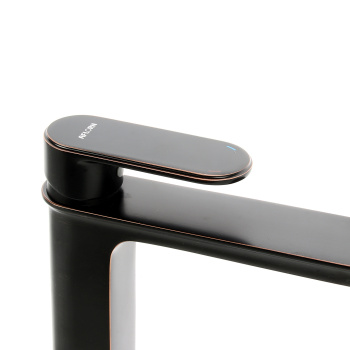 Смеситель для умывальника Alforn AF19104FW, высокий излив, рычажный, на столешницу