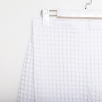 Полотенце килт вафельное 75*145см Boho белый 290г/м2 Этель *1