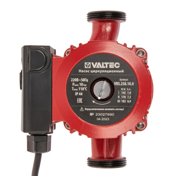 Насос циркуляционный VALTEC RS 25/8-180 с гайками 258 *1/4