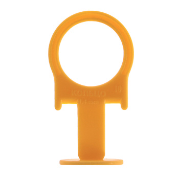 Система выравнивания плитки СВП зажим "Кольцо" 1,4мм (пакет 50шт) (арт.449-1050)   *1/50/100