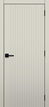 Дверь межкомнатная глухая ART LINE 105 ПВХ Антискрэтч крем 800 мм BROZEX-WOOD *1