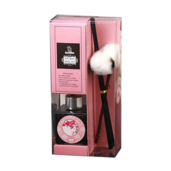 Диффузор ароматический с цветком хлопка "Нежный", 50 мл, орхидея, "Богатство Аромата" 3664933